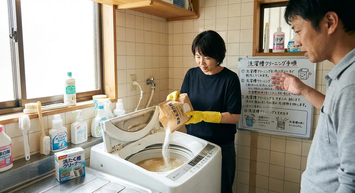 酸素系漂白剤を使った基本的な掃除方法