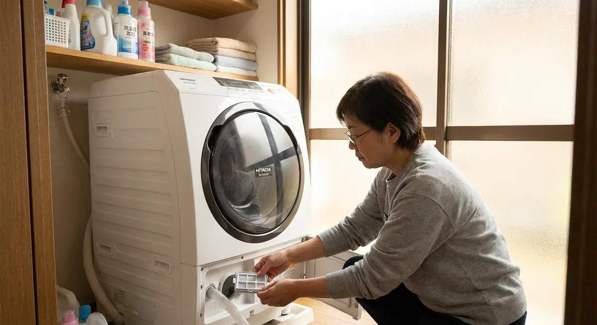 日立製洗濯機の主要エラーコード一覧と対処法