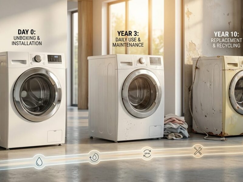 洗濯機の寿命と買い替え時期の目安