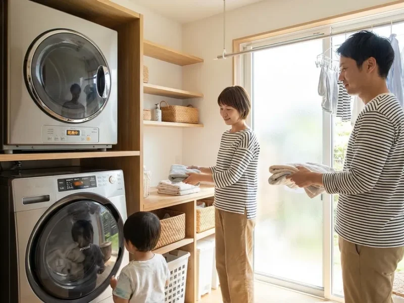 ドラム式洗濯機の主要メリット4選