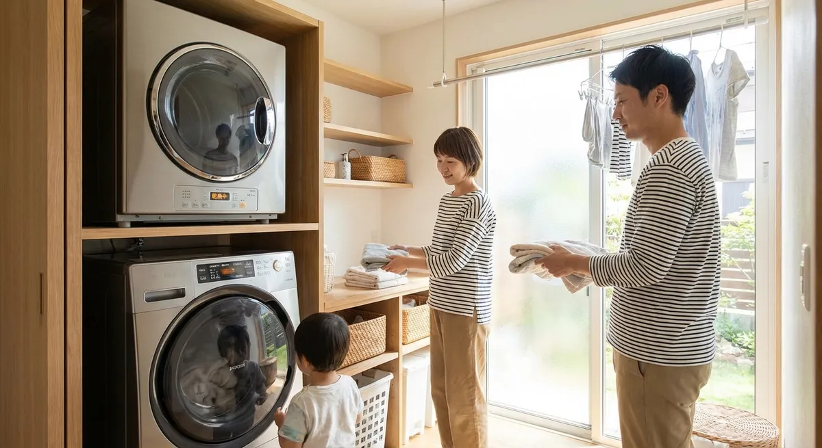 ドラム式洗濯機の主要メリット4選