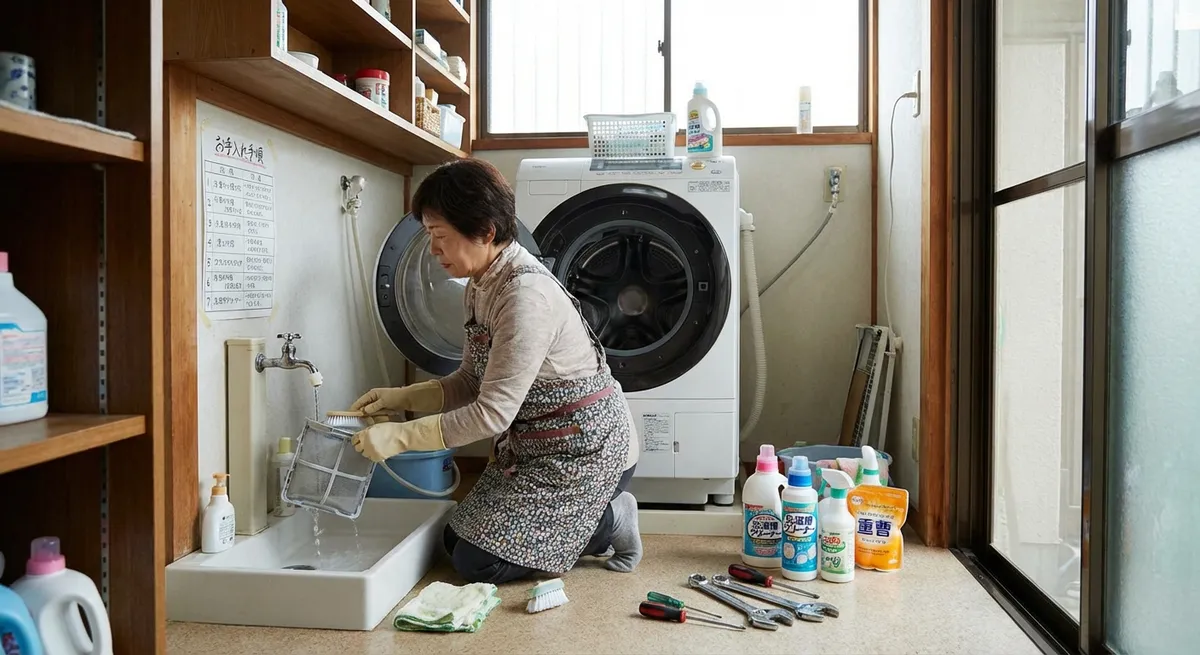 大容量洗濯機の効果的な使い方とメンテナンス