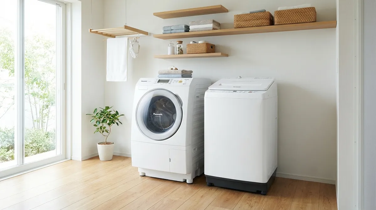 パナソニック洗濯機の基本ラインナップ｜ななめドラムと縦型の特徴