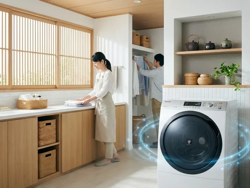 シャープ洗濯機の基本特徴とプラズマクラスター技術