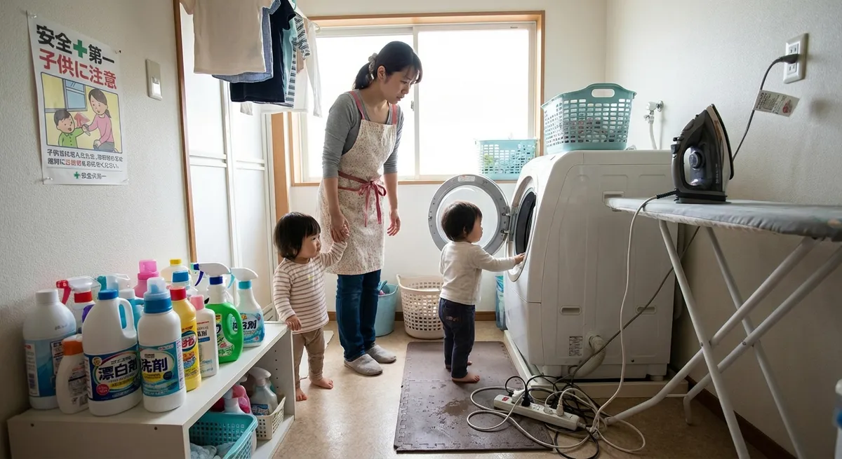 洗濯機による子どもの事故の実態
