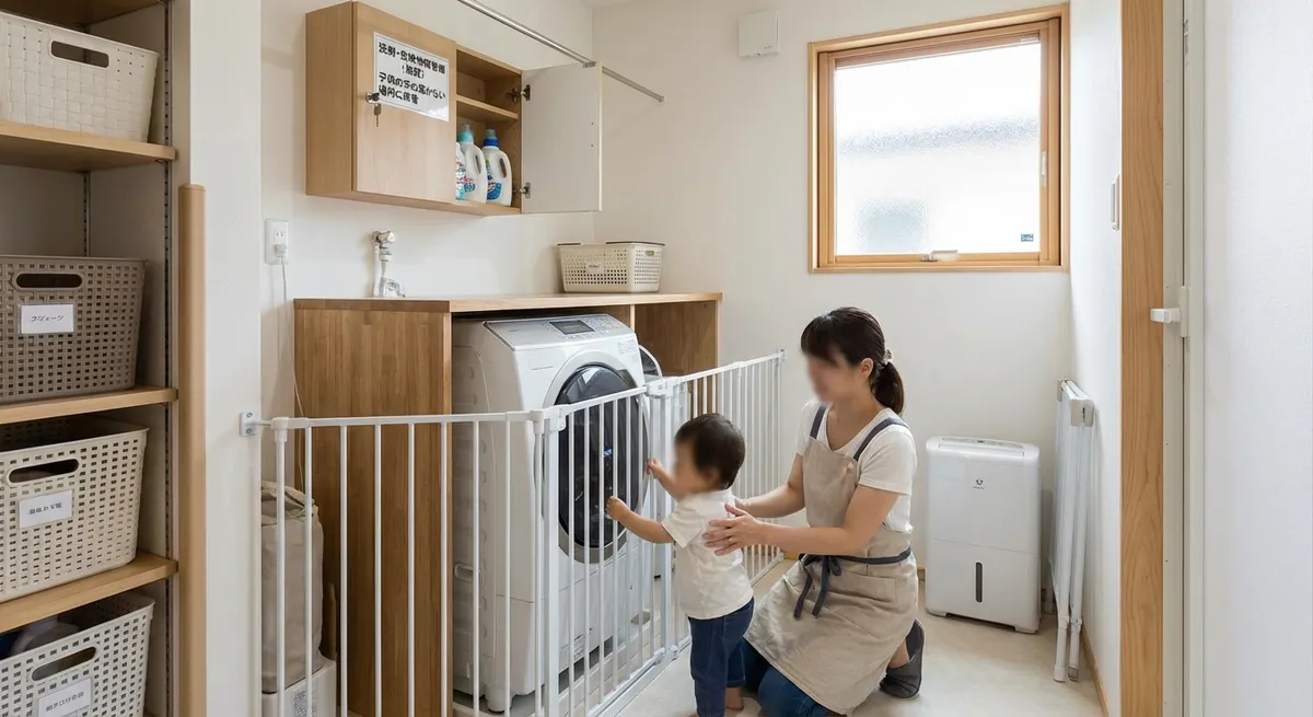 チャイルドロック以外の安全対策