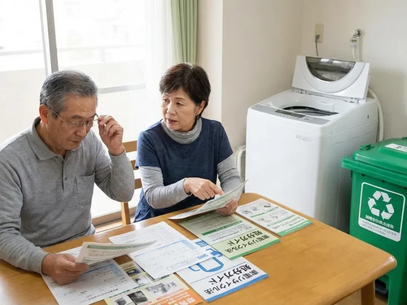 洗濯機処分の基本知識：家電リサイクル法とは