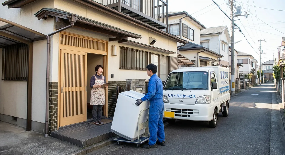 方法3:不用品回収業者への依頼