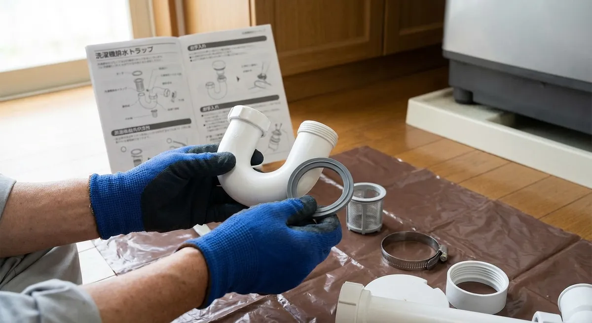 排水トラップの構造と仕組みを理解しよう