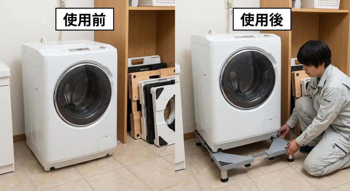 かさ上げ台の必要性と選び方