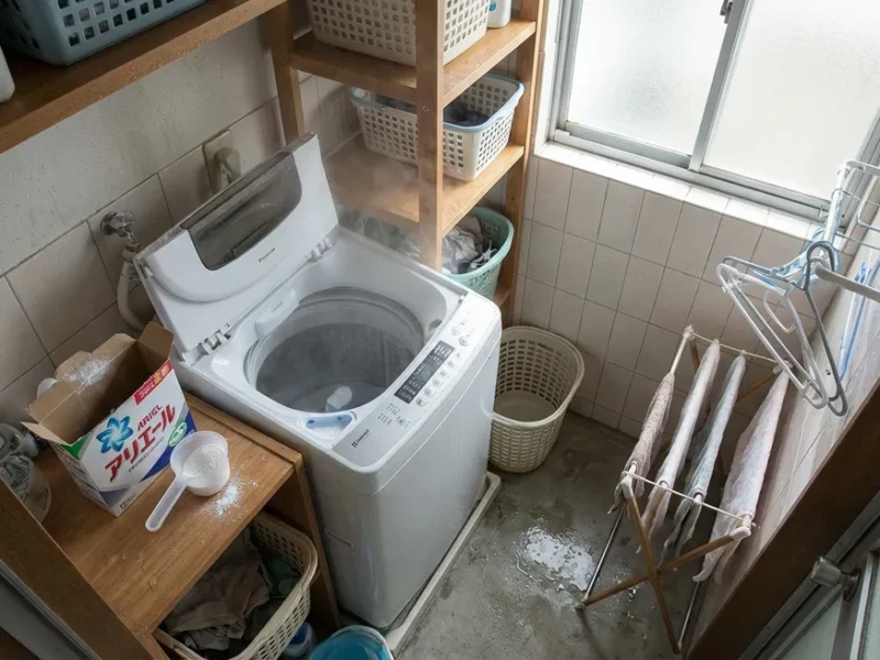 洗濯機にカビが発生する3つの主な原因