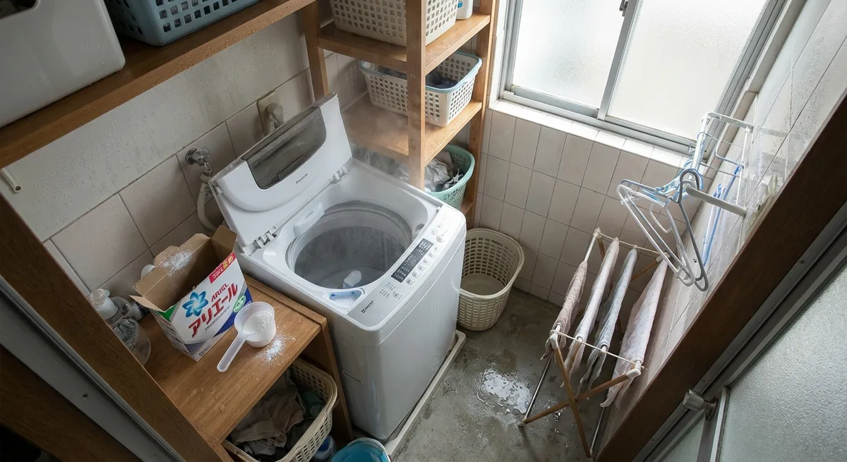 洗濯機にカビが発生する3つの主な原因