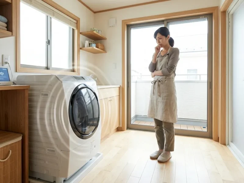 洗濯機がうるさい主な原因と症状別診断法