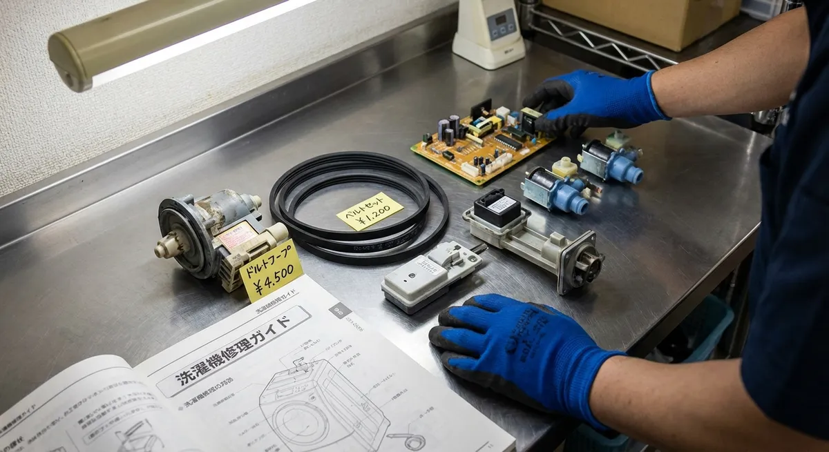 故障パターン別の修理費用相場