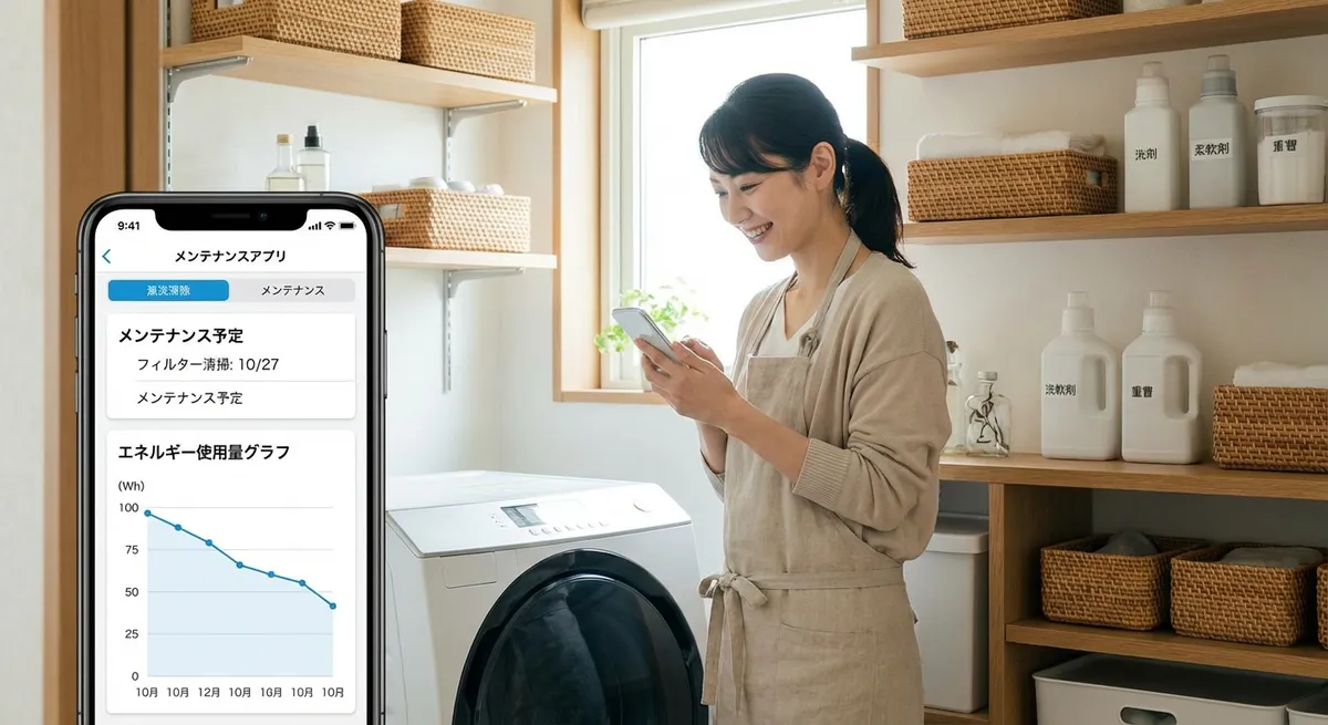 IoT洗濯機の隠れたメリット