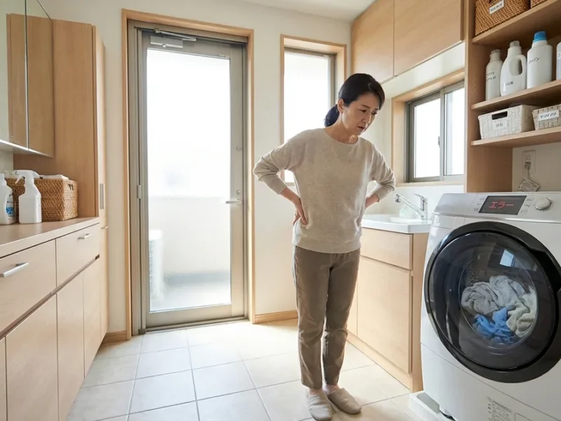 洗濯機の脱水が止まる主な原因とは