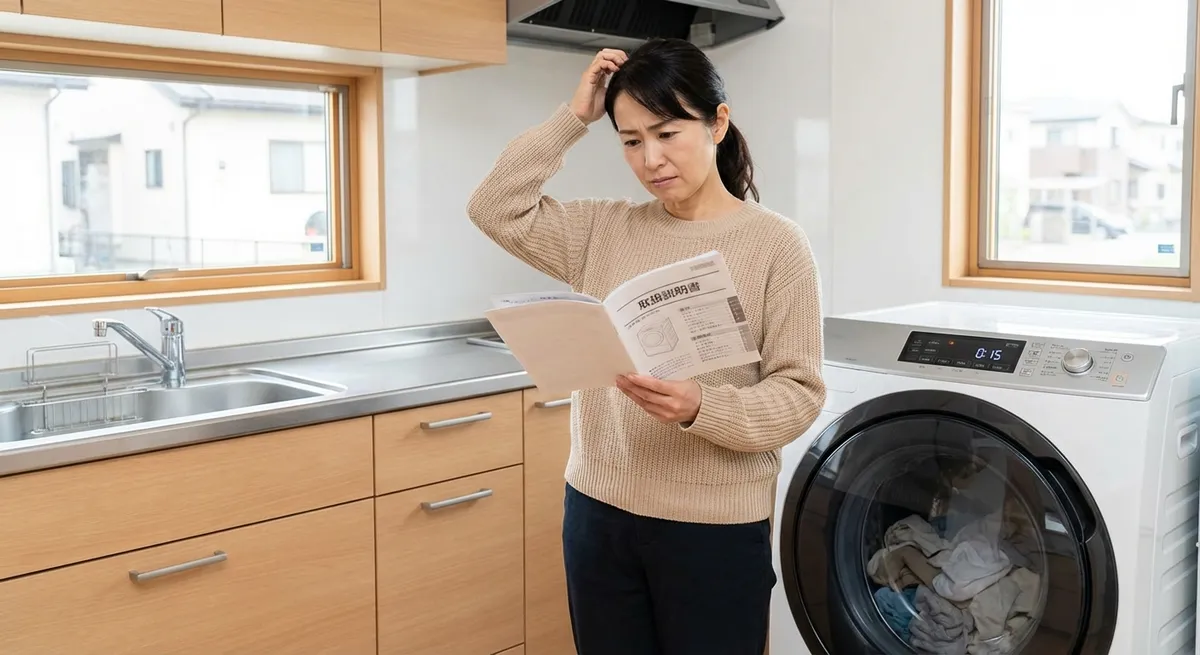 エラー表示なしで脱水が止まるケースの対処法