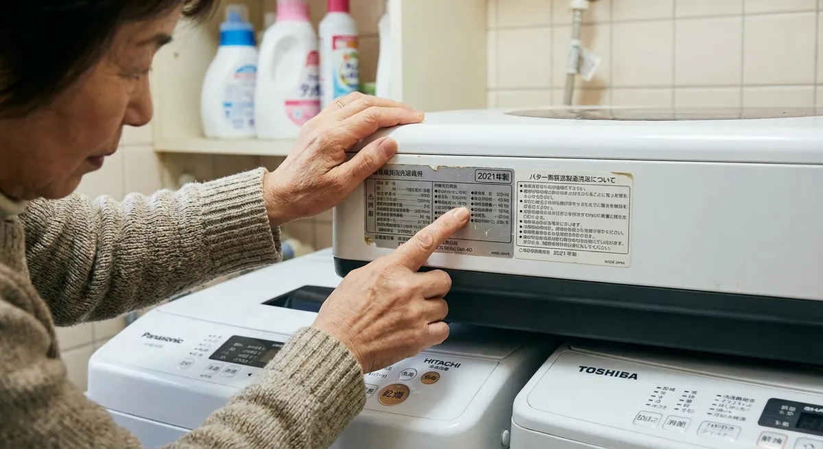 中古洗濯機の年式とメーカー別選び方