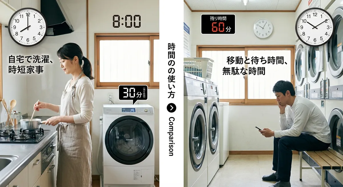 時間効率と利便性の比較検証