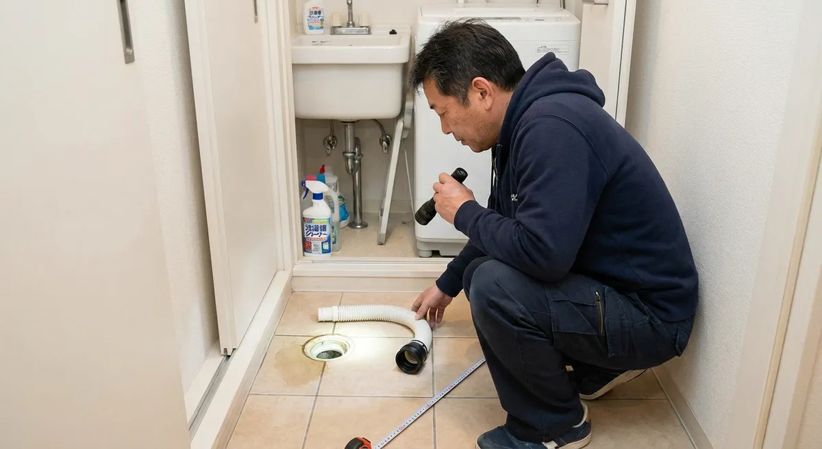 排水ホース・排水口周りのトラブル対応