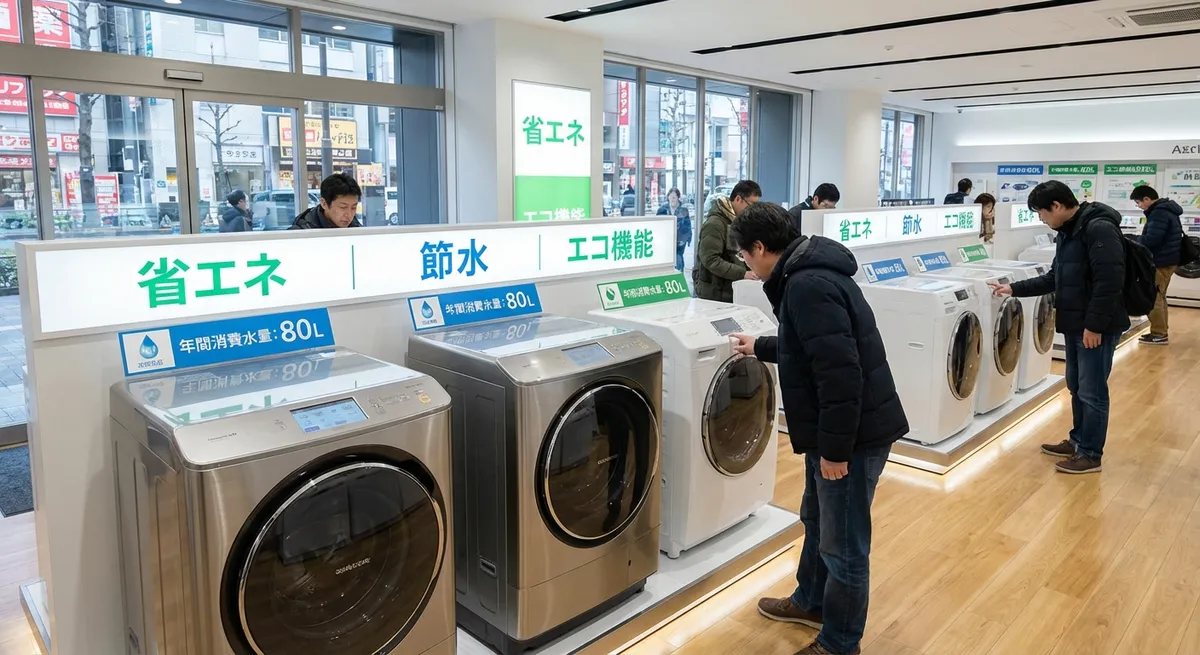 節水性能で選ぶおすすめ洗濯機の特徴