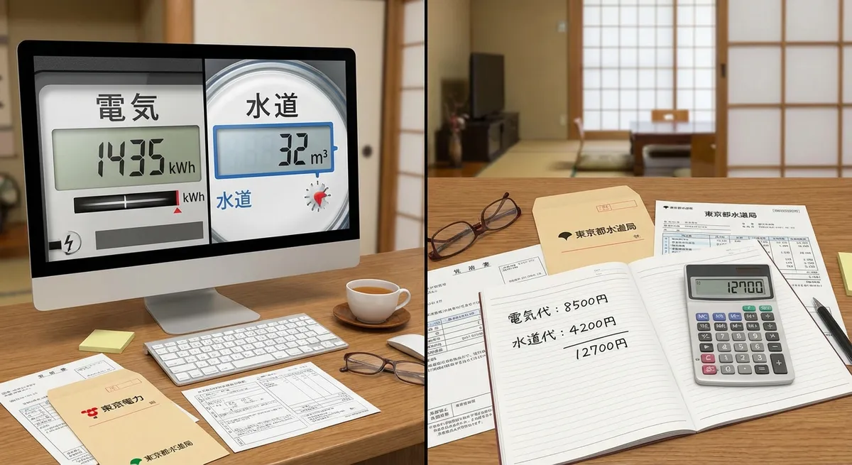 電気代と水道代のバランスを考えた使い方
