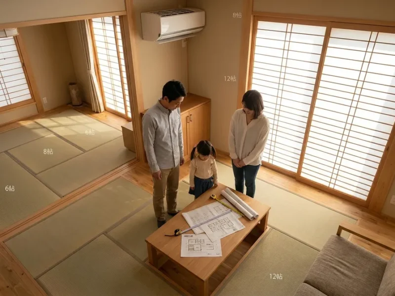 エアコンの畳数表示と実際の部屋に合った能力（kW）の選び方