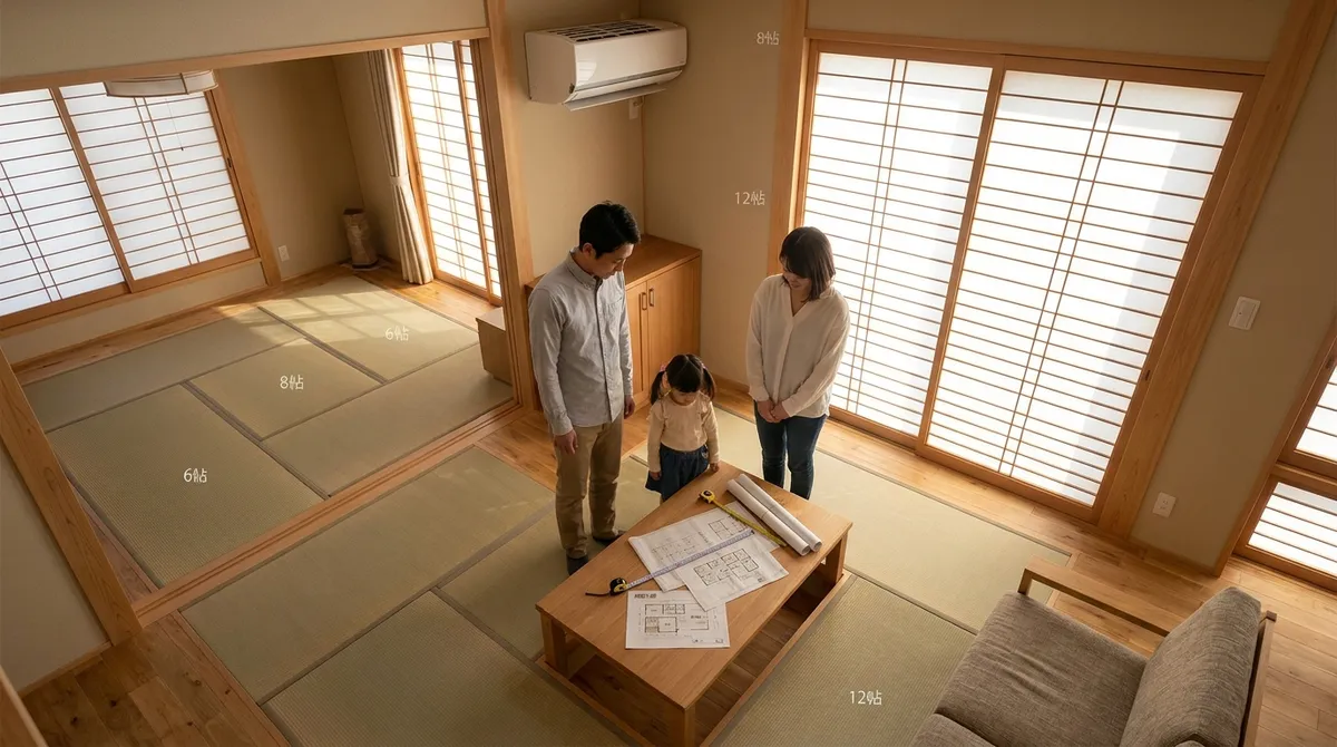 エアコンの畳数表示と実際の部屋に合った能力（kW）の選び方