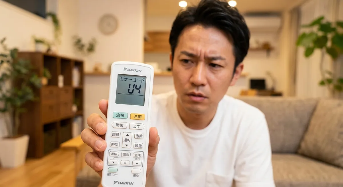 ダイキンのエアコン エラーコード一覧と対処法