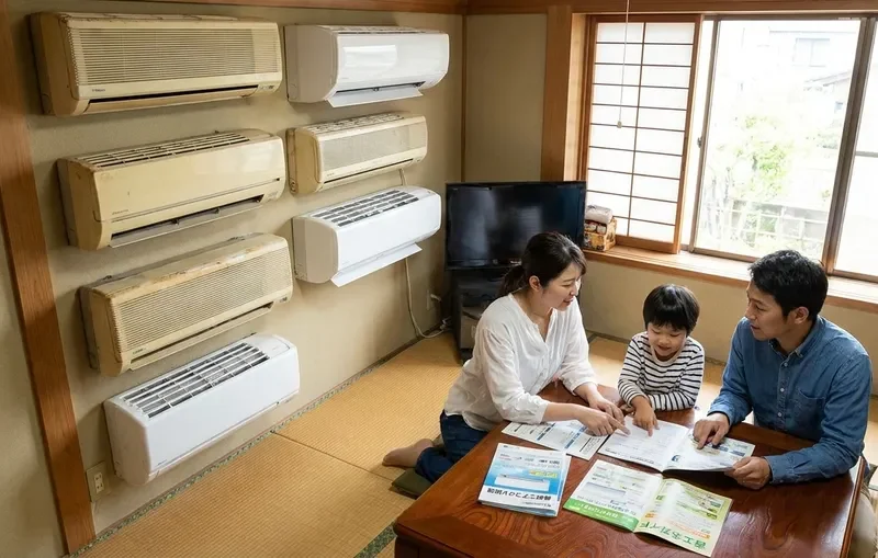 エアコンの平均寿命は何年？メーカー・業界の基準を知っておこう