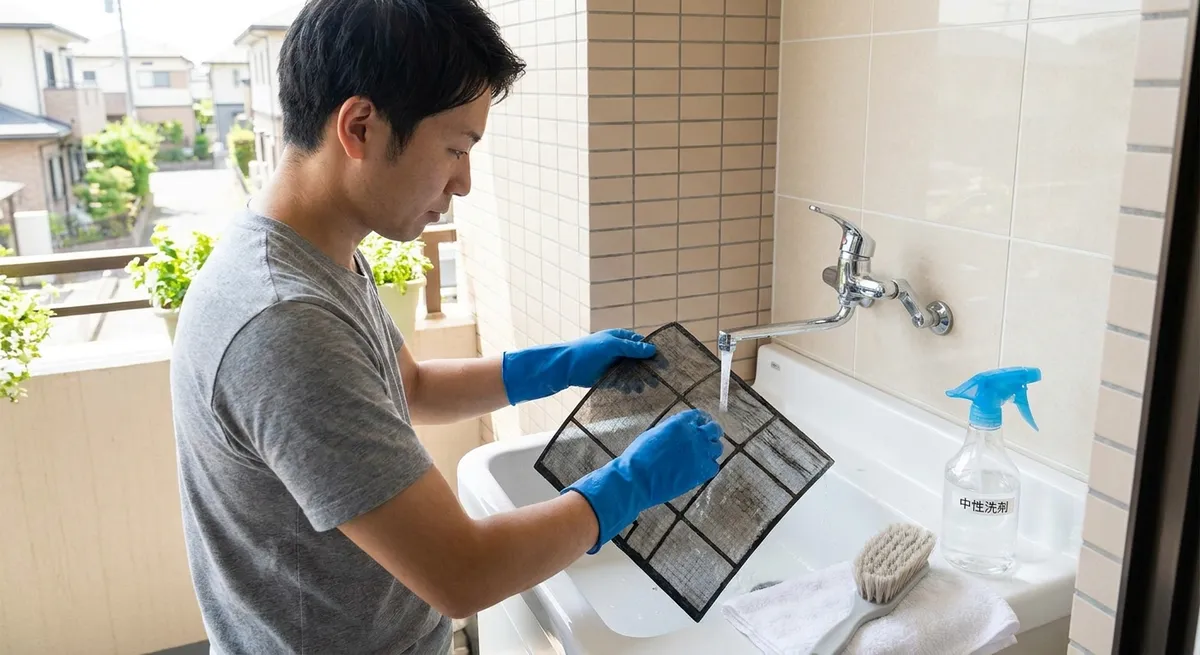自分でできるエアコン消臭・予防の具体的な手順