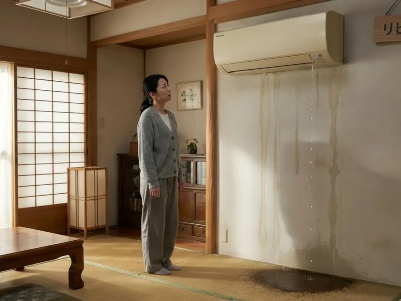 エアコン水漏れの主な原因5つ