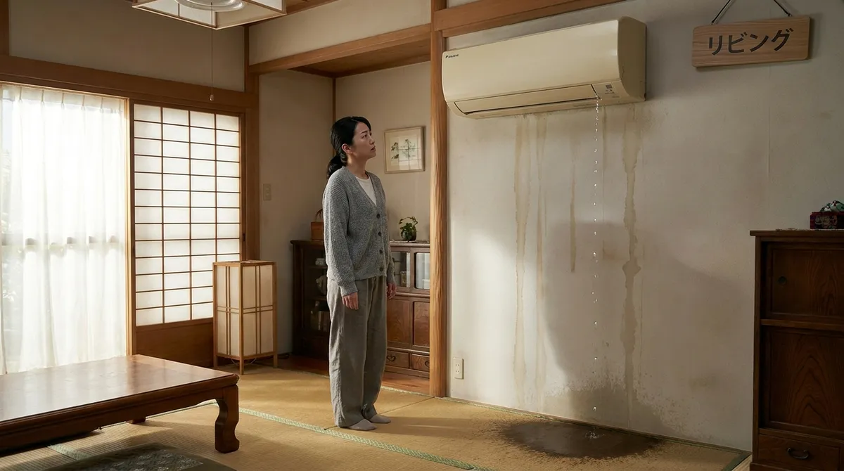 エアコン水漏れの主な原因5つ