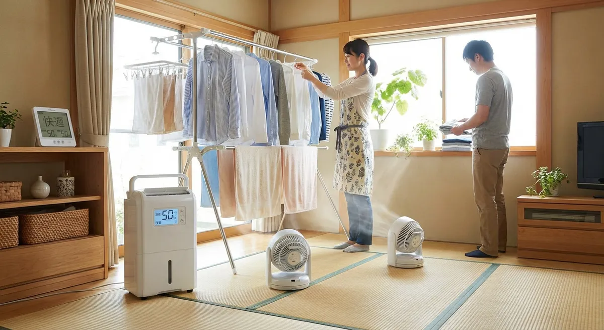 部屋干し時のアレルギー対策とカビ・ダニ予防