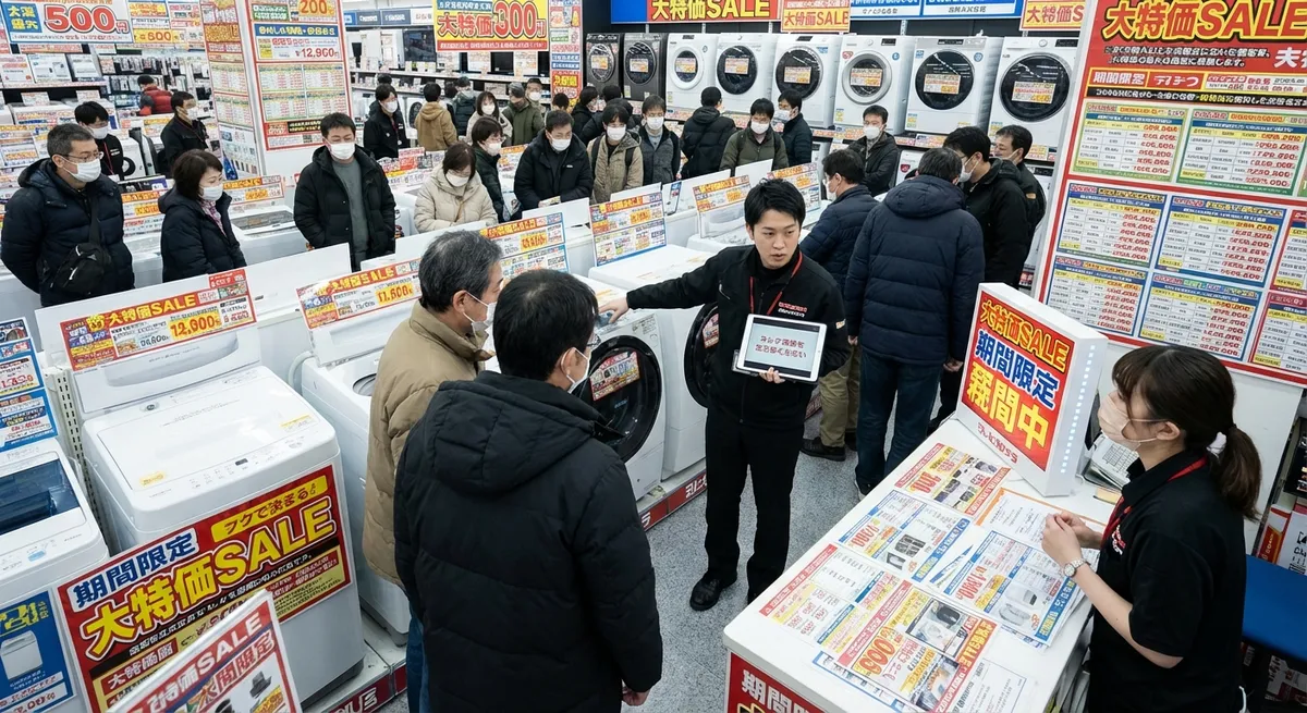 家電量販店のセール戦略と購入のコツ