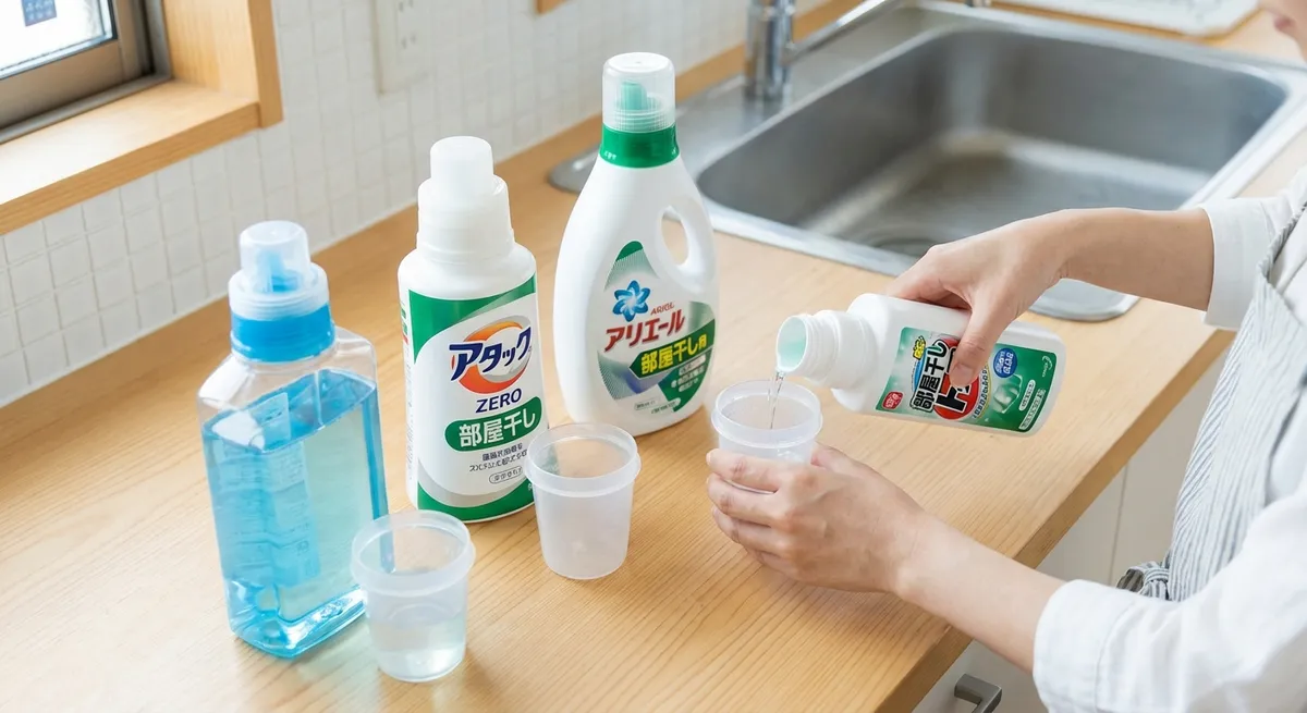 効果的な洗剤選びと使用方法