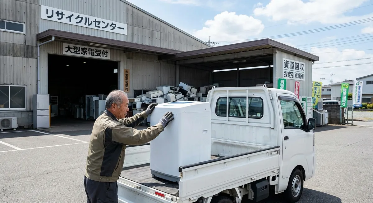 指定引取場所への持ち込み手順｜実際の体験談