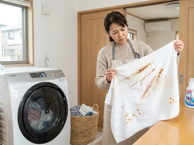 茶色い汚れ・サビ水が発生する主な原因