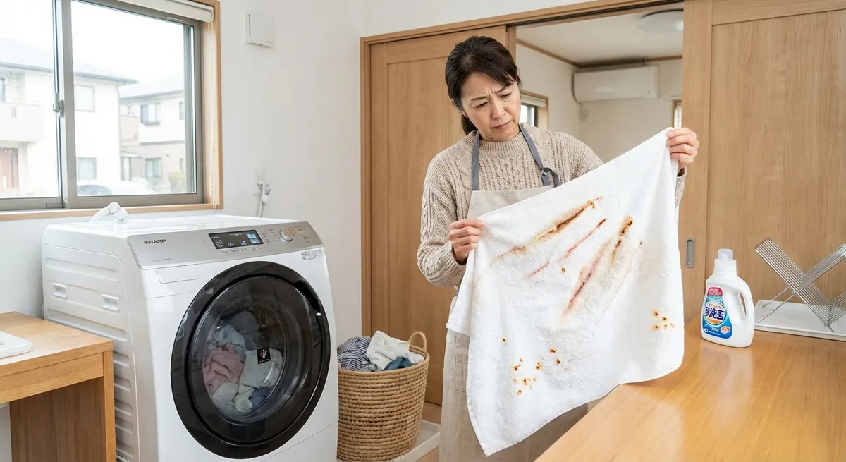 茶色い汚れ・サビ水が発生する主な原因