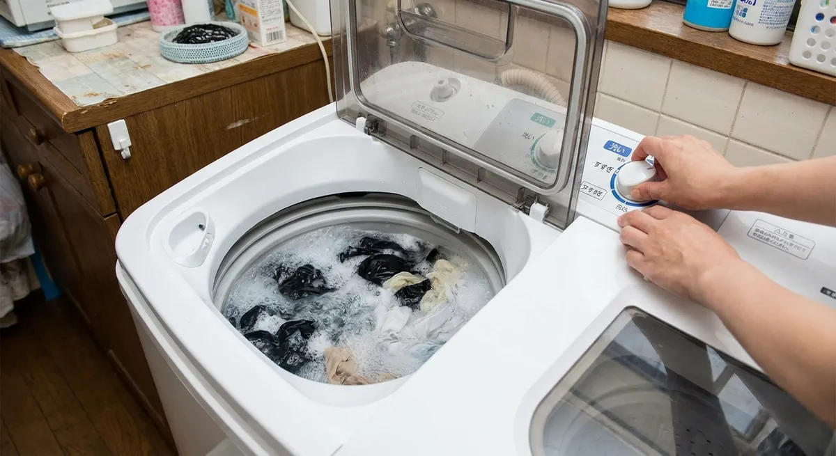 二槽式洗濯機の圧倒的なメリット