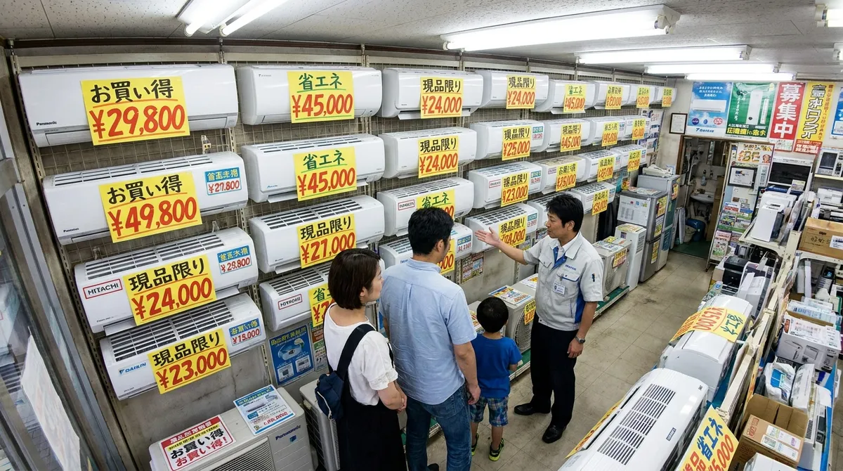 格安エアコンとは?5万円以下モデルの市場動向