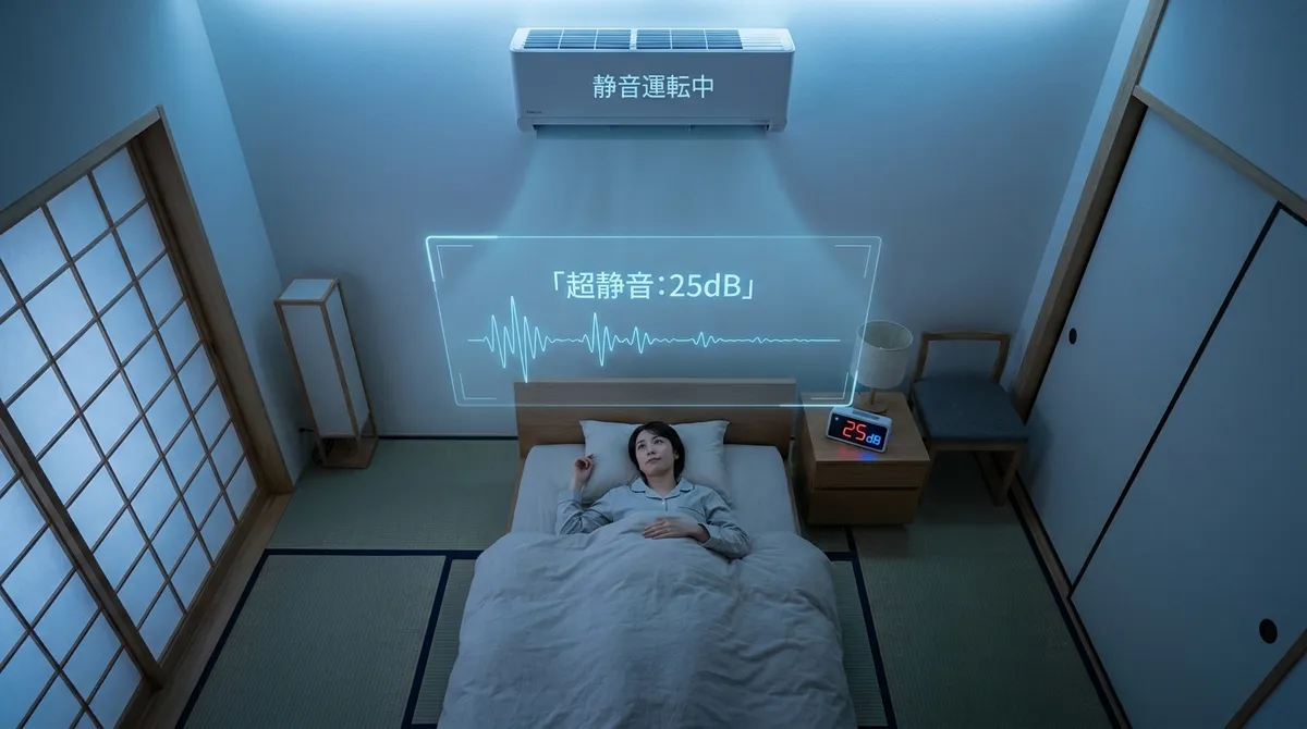 エアコンの運転音はdB値で何がわかるのか