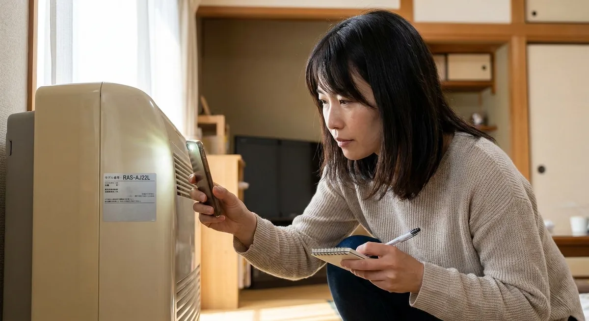 型番から純正リモコンを注文する方法