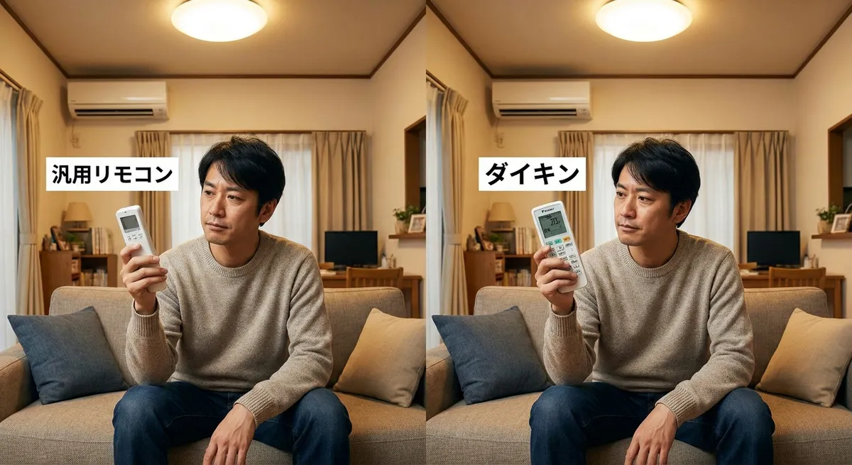 汎用リモコンで使える機能・使えない機能