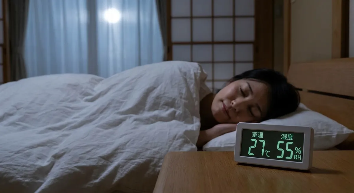 睡眠の質を上げるための温度設定の基本
