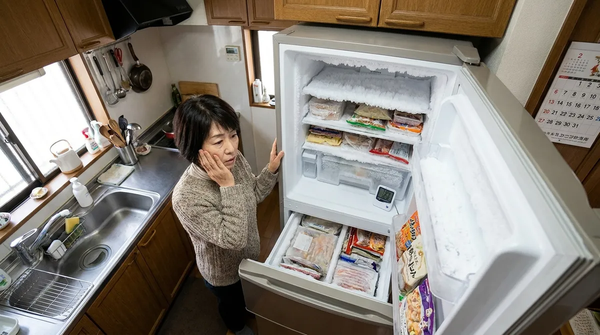 冷凍庫に霜がつく原因｜そもそも霜はなぜできるのか