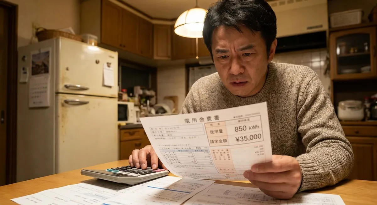 古い冷蔵庫の電気代はどれくらい高い？10年で変わる消費電力