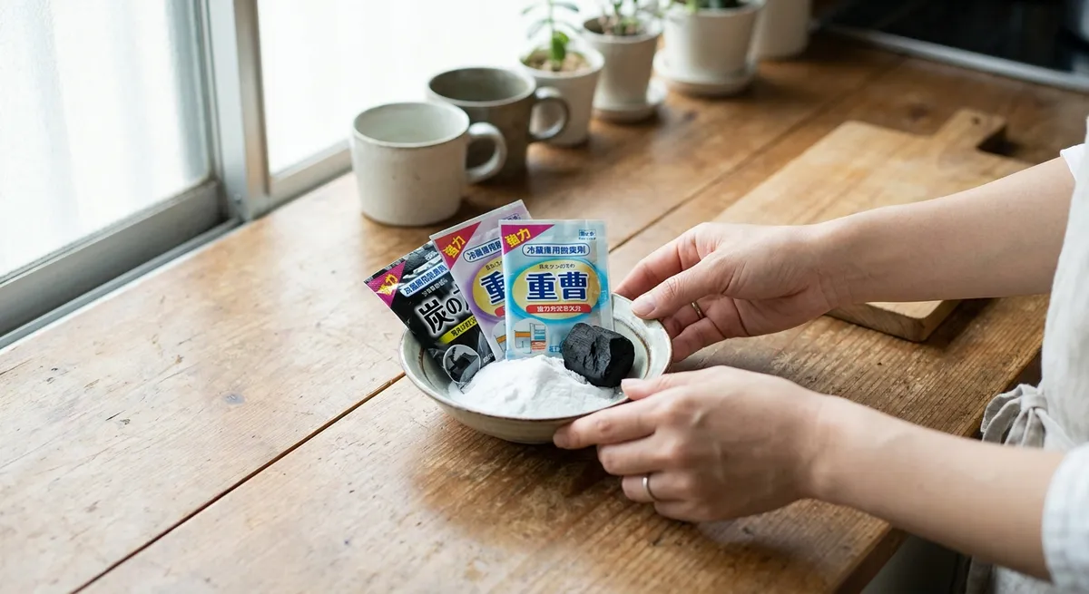 重曹・活性炭・市販脱臭剤の効果を徹底比較
