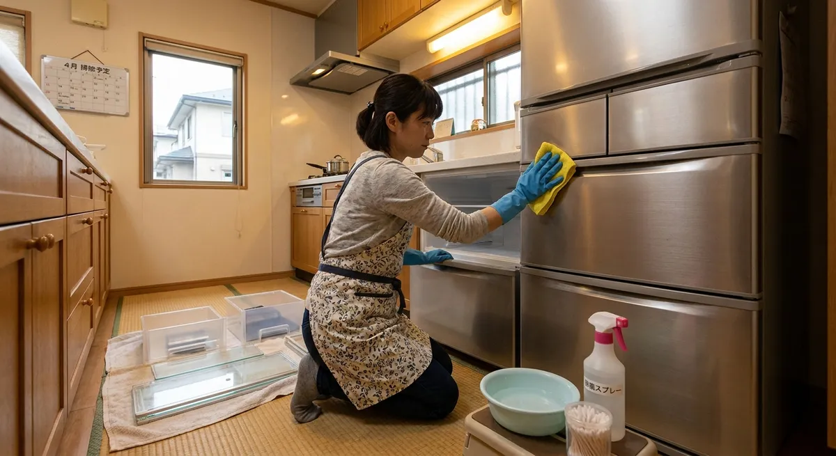 冷蔵庫の臭いを根本から解消するクリーニング手順