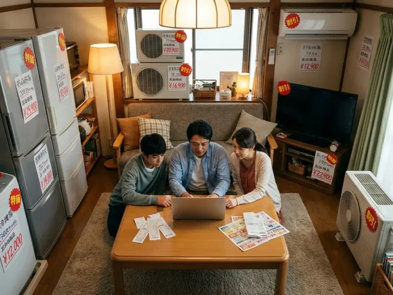家電の価格が下がる仕組みを知る